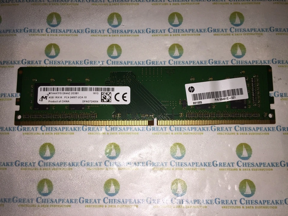 Micron MTA4ATF51264AZ-2G3B1 4GB DDR4 PC4-2400T Desktop Memory TESTED! - Image 1 of 1