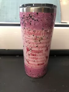 Bicchiere da preghiera per parrucchiere - bicchiere glitter - su ordinazione - Foto 1 di 3