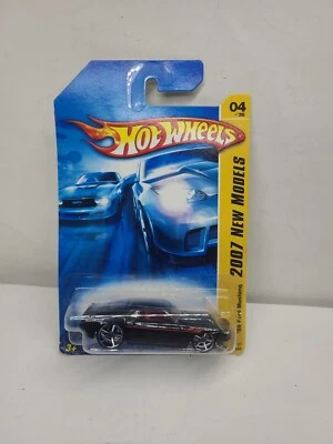 HOT WHEELS 2007 NEW MODELS '69 FORD MUSTANG BLACK - Image 1 of 4