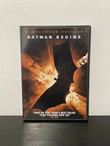 Batman Begins DVD Movie DC Comics Christopher Nolan Cillian Murphy CIB 2005 - Picture 1 of 4