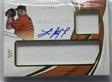 2019 Panini Immaculate Collection - Immaculate Doubles Gold #D-LO Luis Ortiz /99