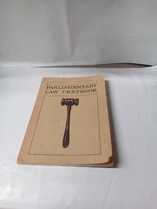 Parliamentary Law Textbook Vintage 1963 NARCISSA TAYLOE SHAWHAN - Imagen 1 de 15
