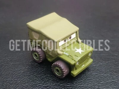 DISNEY PIXAR CARS MINI RACERS SARGE 2024 BOX #18 FREE SHIP $15+ - Image 1 of 3