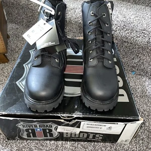 River Road Side Highway  Zip Men's Boots Size 7 - Foto 1 di 10