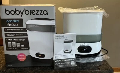Esterilizador de vapor eléctrico Baby Brezza One Step - blanco (BRZ0090) LEER Foto 1 de 4