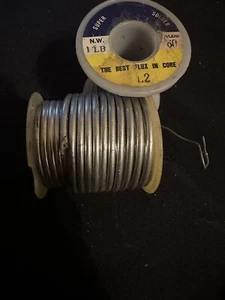 Silver Bearing Solder 1/8" x15.6 oz & 1/16” x2oz - Picture 1 of 6