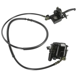 Rear Hydraulic Hand Brake Caliper Master Cylinder For ATV Quad Buggy Go Kart - Picture 1 of 9