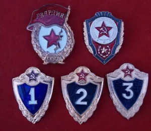 Armee Offizier Soldat Abzeichen Anstecknadel Anstecker Pin Medaille UdSSR Orden - Bild 1 von 8