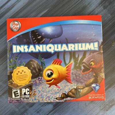 2002 Insaniquarium - PC - CD-ROM - NIB - Image 1 of 4