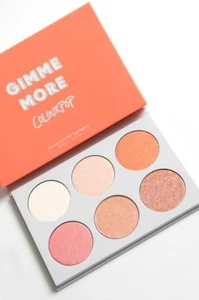 Colourpop Gimme More Pressed Powder Highlighter Palette 6 Pan Genuine Fast Post - Picture 1 of 4