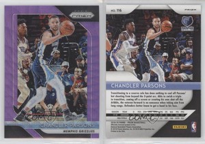 2018-19 Panini Prizm Purple Wave Prizm Chandler Parsons #116