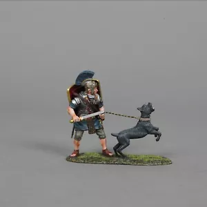 THOMAS GUNN ROMAN EMPIRE ROM174A PRAETORIAN WITH WAR DOG GOLD - Picture 1 of 5
