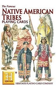 Native American Tribes set of 52 playing cards + jokers (hpc) - Picture 1 of 2