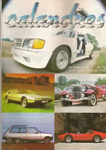 CALANDRES 11 1983 ASTON MARTIN LAGONDA R5 TURBO 6X6 FERRARI 308GTS MUNCH MAMMUTH - Bild 1 von 1