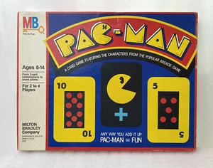 GAMES...Vintage Milton Bradley 1982 PAC-MAN Card/Board Game - Picture 1 of 2