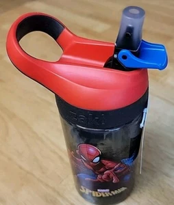ZAK! Kids 16 Oz Water - Juice Bottle Spider-Man BPA Free Leakproof - Picture 1 of 4