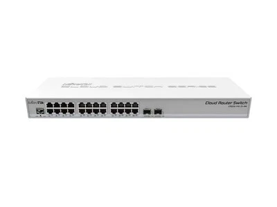 Mikrotik CRS326-24G-2S+RM Cloud Router Switch, 24xGbit LAN, Rackmount, Free ship - Image 1 of 4