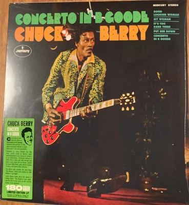CHUCK BERRY Concerto In B Goode *SEALED* 180g Vinyl LP w/ Hype Sticker 1200 made - Image 1 of 3