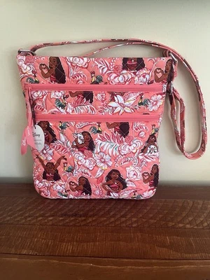 Vera Bradley Disney Triple Zip Hipster Crossbody Moana Adventure - Image 1 of 4