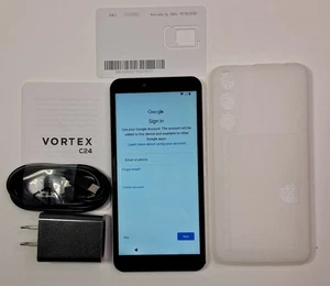 Vortex C24 Cellular 5.5” 16GB Unlocked-White 4G LTE NEW-Android 14 OctaCores - Picture 1 of 6