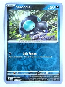 Juego de cartas coleccionables Pokémon Shroodle 145/193 Sv02: Holograma inverso Paldea Evolved - Imagen 1 de 3