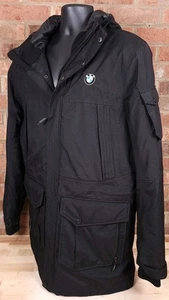 StormTech BMW Insulated Sherpa Lined Hooded Waterproof Parka Jacket Mens Medium  - Picture 1 of 9