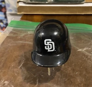 San Diego Padres Vintage Riddell Pocket Pros Mini Batting Helmet with Stand - Picture 1 of 1
