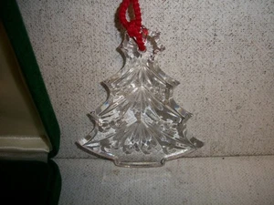 Waterford Crystal Annual Christmas Tree Collectors Ornament - Picture 1 of 3
