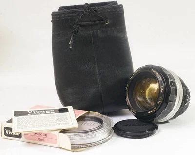 C20191~ Nikon Nikkor-S Auto 55mm f/1.2 AI’d Manual Lens – Excellent Glass - Image 1 of 4