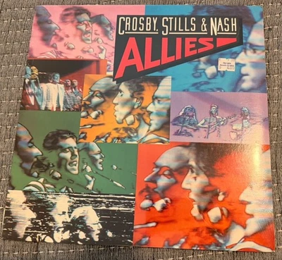 Crosby Stills & Nash- "Allies" LP  80075-1  Atlantic 1983 SEALED Cut-Out - Image 1 of 3