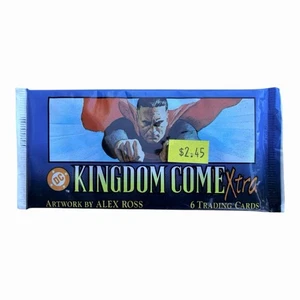 1996 Fleer Skybox International DC Kingdom Come Extra   Single Booster Pack - Picture 1 of 2