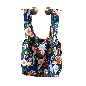 BAGGU Limited Edition Zodiac Flowers Unicorn Reusable Foldable Shopping Tote - Bild 1 von 4
