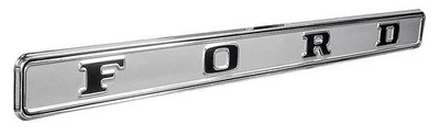 1968-70 Ford F-100/F-250 Truck; Tailgate Finish Panel Molding; Argent Silver - Изображение 1 из 2