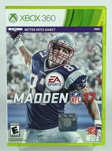 Madden NFL 17 Microsoft Xbox 360 Complete CIB w/ Inserts Tested - Excellent Disc - Picture 1 of 4