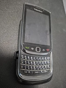 Téléphone portable Blackberry 9800 Tourch Slider Qwerty Touch RIM fonctionnel Telus lire - Photo 1 sur 4