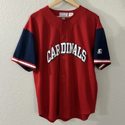 Camiseta Starter St. Louis Cardinals Mark McGwire #25 Roja Talla XL Foto 1 de 4