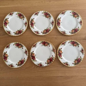 Juego de 6 platos para pasteles Royal Albert Old Country Roses 18 cm #1 - Imagen 1 de 12
