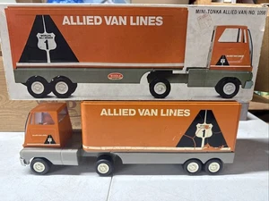Vintage Tonka Allied Vanlines #1098 Semi mit Box - Bild 1 von 7