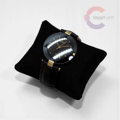 Reloj de cuarzo RADO Jubilee 129.3575.4N esfera negra redondo unisex Japón Foto 1 de 4