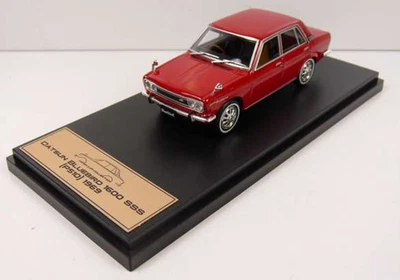 HACHETTE COLLECTION, DATSUN Bluebird 1600 SSS 1969 rosso, 1/43,  MAGJPBLUEBIRD - Immagine 1 di 3
