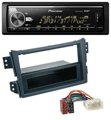 Pioneer Bluetooth USB DAB MP3 Autoradio für Opel Agila B 2008-2014 Suzuki Splash - Bild 1 von 4