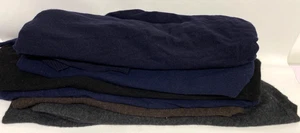 Bundle 6 x Cashmere jumpers Damaged for Craft Upcycling Navy Black Grey Brown 04 - Picture 1 of 18