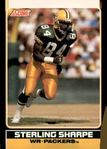 1990 Score #7 Sterling Sharpe Young Superstars - Bild 1 von 2
