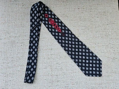 Corbata clásica Vitaliano Pancaldi para hombre corbata negra Foto 1 de 4