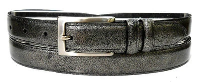 CINTURA DONNA IN PELLE LAMINATA CONVEYOR ORIGINALE MADE IN ITALY CON ETICHETTE - Immagine 1 di 4