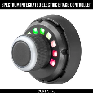 CURT Spectrum Brake Controller, Hidden, Proportional, Supports Up to 4 Axles - Picture 1 of 1