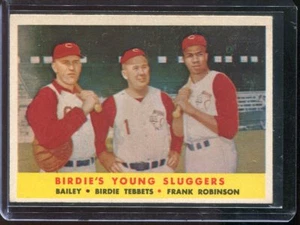 1958 Topps Baseball # 386 Birdie's Young Sluggers EX+ Excellent Plus - Picture 1 of 2