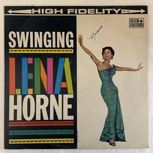 LENA HORNE Swinging 1962 CX165 MONO Vinyl Album LP UltraSonically Cleaned - Picture 1 of 7
