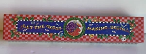 Maria Engelbreit Let the Merrymaking Begin Papier Würfel Box Ornamente 6er Set - Bild 1 von 13
