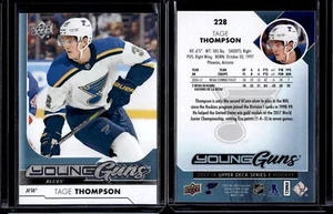 2017-18 Upper Deck Series 1 Young Guns #228 Tage Thompson Rookie RC - Picture 1 of 1